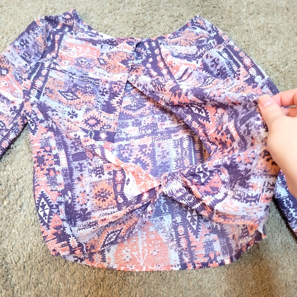 Japna size xs bohemian blouse